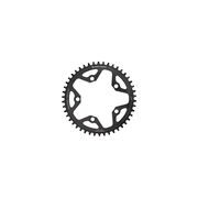 Wolf Tooth 110 BCD Cyclocross and Road Flattop Chainring Black / 44t 
