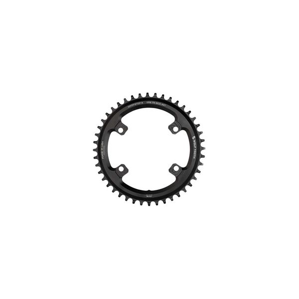 Wolf Tooth 110 BCD 4 Bolt Chainring for Shimano GRX Black / 44T click to zoom image