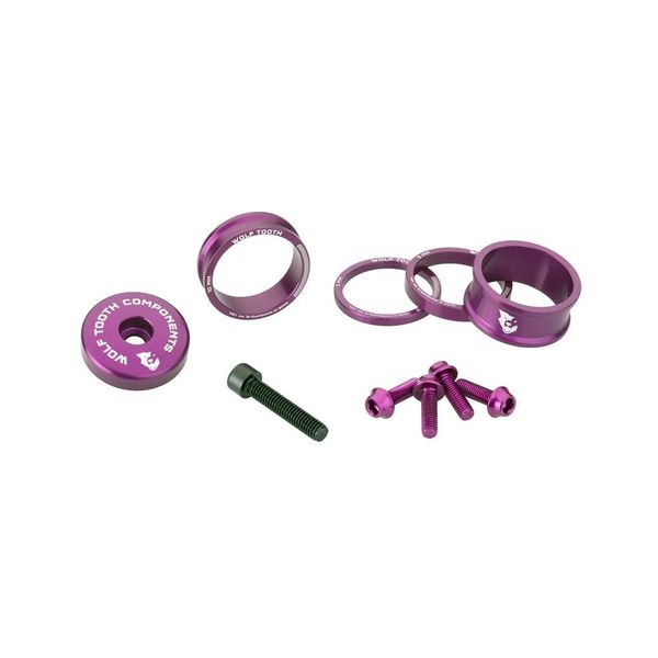 Wolf Tooth Anodised Bling Kit Purple / Uni click to zoom image