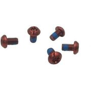 Wolf Tooth CAMO Chainring Bolts Set of 5 Red  click to zoom image