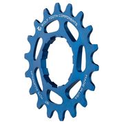 Wolf Tooth Aluminium Single Speed Cog / 17t 17T Blue  click to zoom image