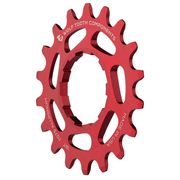 Wolf Tooth Aluminium Single Speed Cog / 18t 18T Red  click to zoom image