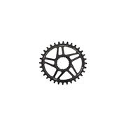 Wolf Tooth Ellipitical Direct Mount Chainring for Shimano Cranks - HG+ Black / 32t Shimano 12 spd 