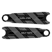 Wolf Tooth Crankskins Crank Arm Protectors  Grid Black  click to zoom image