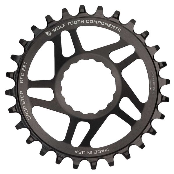 Wolf Tooth Direct Mount Chainring for Race Face Cinch Black / 28t click to zoom image