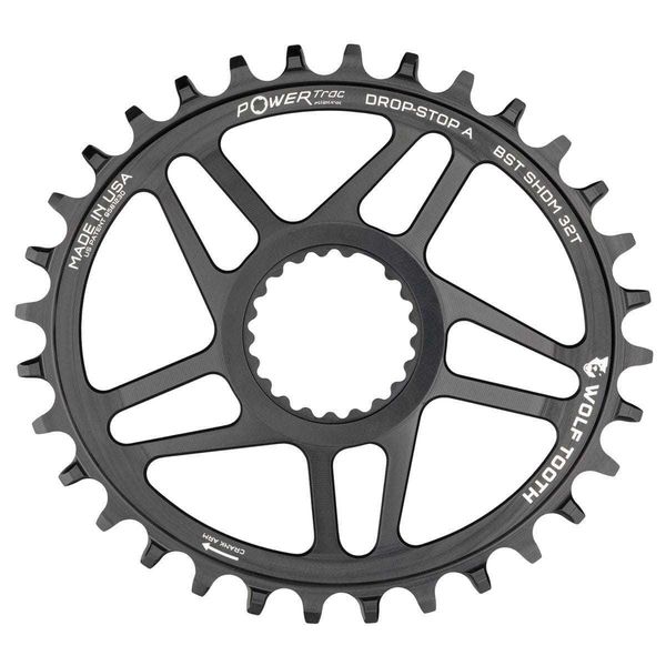 Wolf Tooth Elliptical Direct Mount Chainring for Race Face Cinch Black / 28t click to zoom image