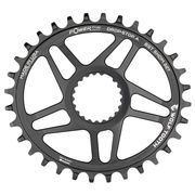 Wolf Tooth Elliptical Direct Mount Chainring for Race Face Cinch Black / 28t 