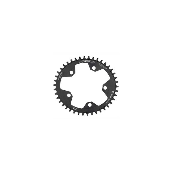 Wolf Tooth Elliptical 110 BCD Flattop Chainring Black / 42t click to zoom image
