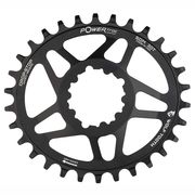 Wolf Tooth Elliptical Direct Mount Chainring for SRAM Cranks Black / 28t Standard 