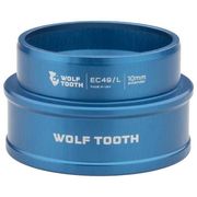 Wolf Tooth Lower Headset Cup Extender - External Cup / 10mm 10mm Blue  click to zoom image