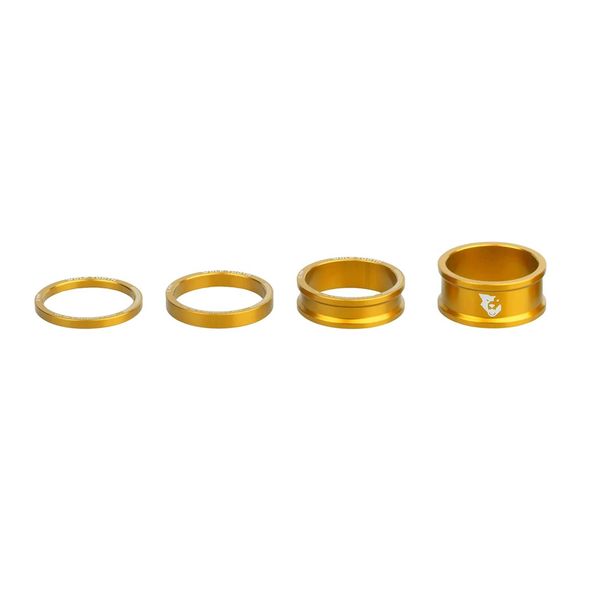 Wolf Tooth Precision Headset Spacers Gold click to zoom image