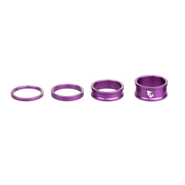 Wolf Tooth Precision Headset Spacers Purple click to zoom image