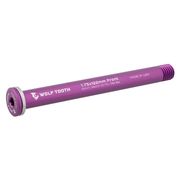 Wolf Tooth Road Front Thru Axle Purple 12mm - 1.75x122mm Purple  click to zoom image
