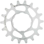 Wolf Tooth Stainless Steel Single Speed Cog Stainless Steel 17T Silver  click to zoom image