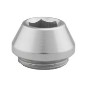 Wolf Tooth Wolf Rear Axle Cap / 12mm 12mm Silver  click to zoom image