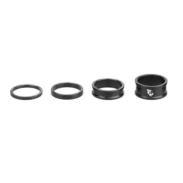 Wolf Tooth Precision Headset Spacers Black click to zoom image