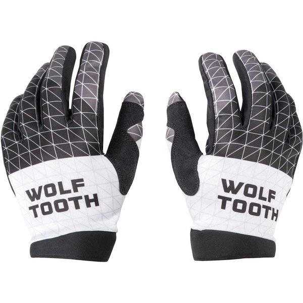 Wolf Tooth Flexor Full Finger Gloves Matrix Black click to zoom image