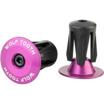 Wolf Tooth Alloy Bar End Plugs Purple / One Size
