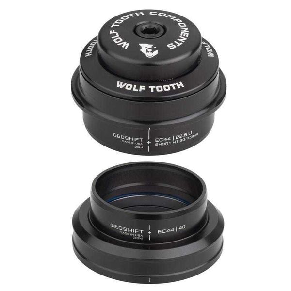 Wolf Tooth Performance Geoshift Angle Headset 2 Degree EC44/28.6 Upper EC44/40 Lower / Head Tube Length 90-114mm click to zoom image