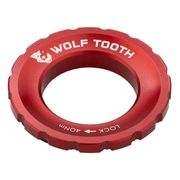 Wolf Tooth Centrelock Rotor Lockring / One Size  Red  click to zoom image