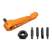 Wolf Tooth Axle Handle Multi-Tool / One Size  Orange  click to zoom image