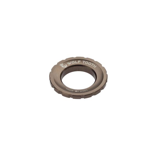 Wolf Tooth Centrelock Rotor Lockring Espresso / One Size click to zoom image
