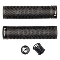 Wolf Tooth Echo Lock-On Grips Black / One Size