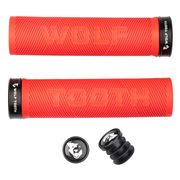 Wolf Tooth Echo Lock-On Grips Red/Black / One Size 