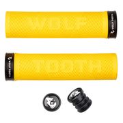Wolf Tooth Echo Lock-On Grips Yellow/Black / One Size 