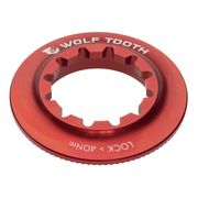Wolf Tooth Centrelock Rotor Lockring Internal Spline / One Size  Red  click to zoom image