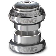 Chris King Devolution NoThreadSet SV Headset / 1-1/2 > 1-1/8 INCH 1-1/8 Inch - 1-1/2 Inch Silver  click to zoom image