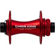 Chris King MTB Boost Centerlock Front Hub - 110x15mm - Steel Bearings 24H - Steel Bearings Red  click to zoom image