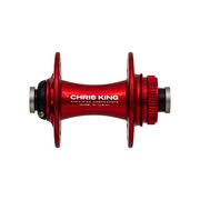Chris King Road R45D Front Hub - 100x12mm - Steel Bearings 24H - Steel Bearings Red  click to zoom image