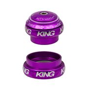 Chris King NoThreadSet Tapered EC34/EC44 Headset 1-1/4 inch 1-1/4 inch 3D Violet  click to zoom image