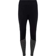 Madison Stellar padded women's reflective thermal tights with DWR, black 