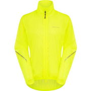 Madison Flux 2L Ultra-Packable Waterproof Jacket, women's, hi-viz yellow 