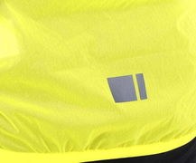 Madison Flux 2L Ultra-Packable Waterproof Jacket, men's, hi-viz yellow click to zoom image