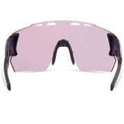 Madison Stealth Glasses - 3 pack - gloss black / pink rose mirror / amber & clear lens click to zoom image