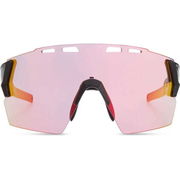 Madison Stealth Glasses - 3 pack - gloss black / pink rose mirror / amber & clear lens click to zoom image