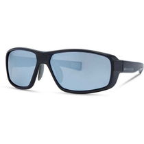 Madison Target Sunglasses - matt black / silver mirror