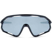 Madison Code Breaker II Sunglasses - gloss black / silver mirror click to zoom image
