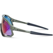 Madison Code Breaker II Sunglasses - midnight green / purple mirror click to zoom image