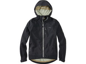 Madison DTE men's 3-Layer waterproof storm jacket, black