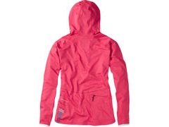 Madison Zena Women's Long Sleeve Hooded Top, Rose Red click to zoom image