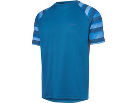 Madison Zenith men's short sleeve jersey, haze atlantic blue/ink navy