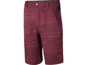 Madison Roam men's shorts pinned stripes black grape/fudge