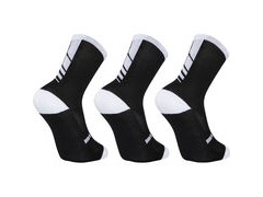 Madison Freewheel coolmax long sock triple pack, black click to zoom image