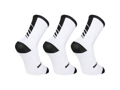 Madison Freewheel coolmax long sock triple pack, white click to zoom image
