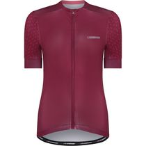 Madison Sportive women's short sleeve jersey, classy burgundy
