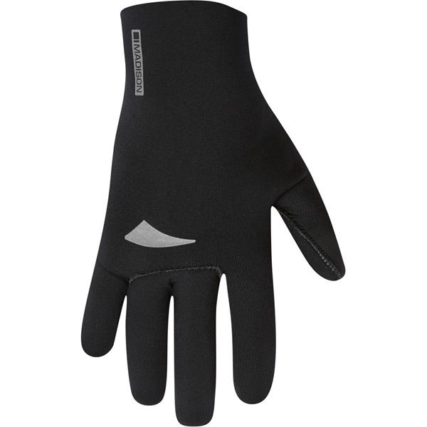 Madison Shield men's neoprene gloves, black click to zoom image